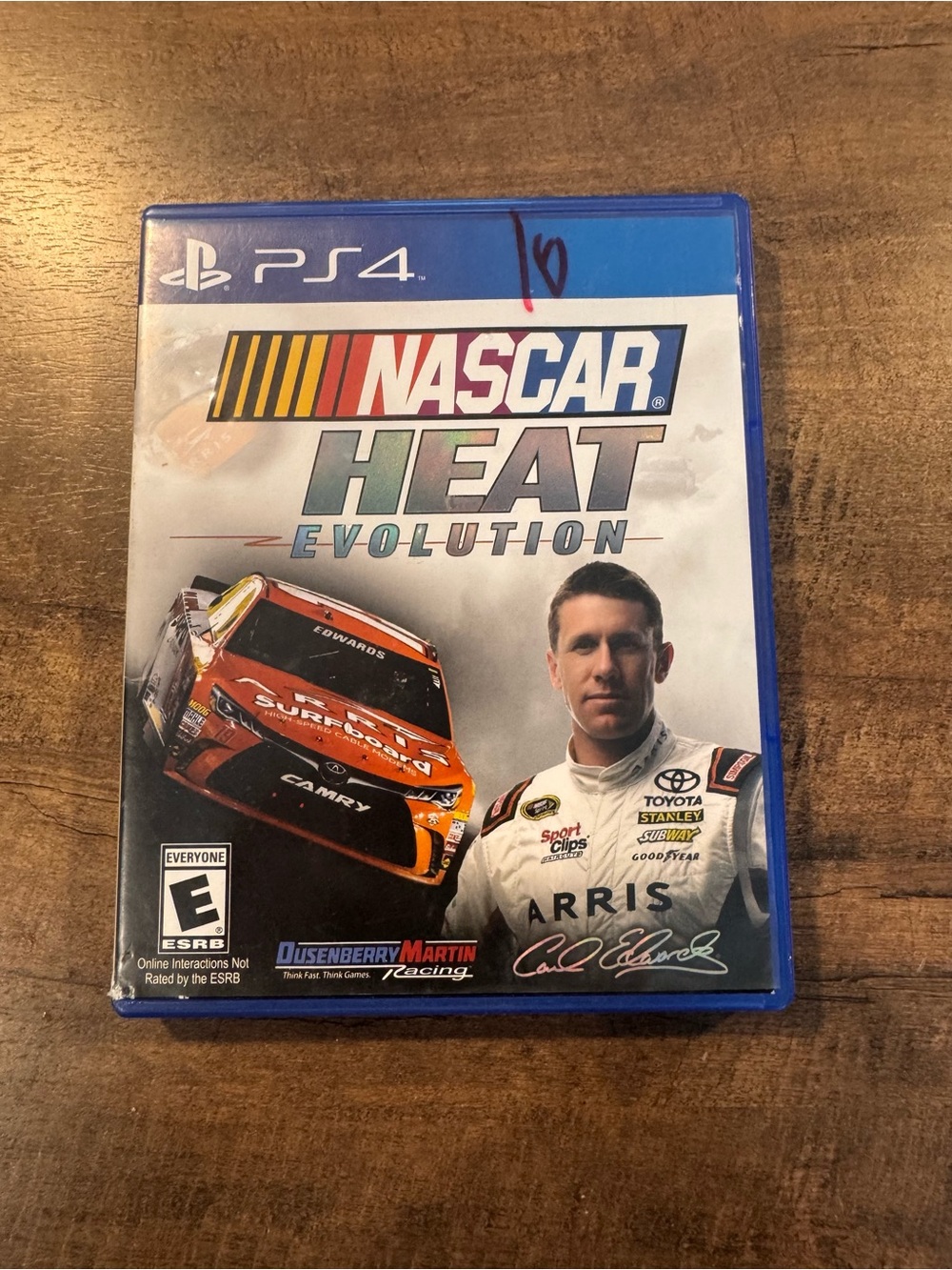 NASCAR Heat Evolution PS4 PlayStation 4 Racing Video Game Dale Earnhardt Jr